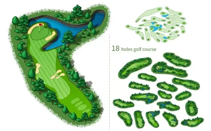 18 Hole Golf Course Design