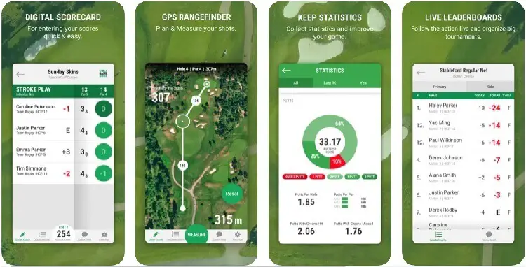 Golf GameBook Scorecard & GPS