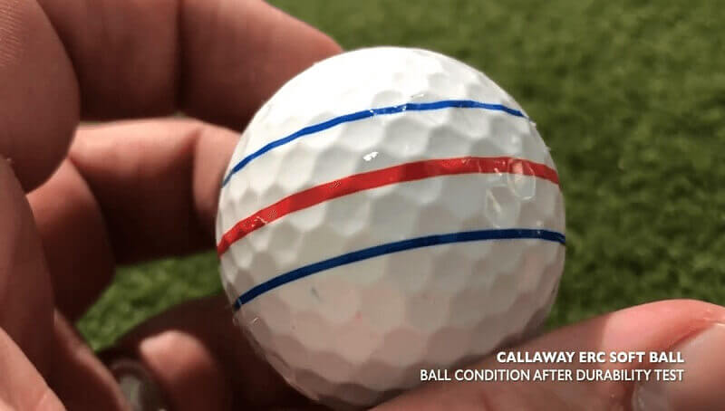 Durability Test Callaway ERC Soft Balls